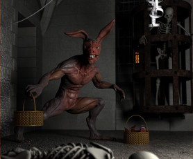 Картинка 3д+графика существа+ creatures демон