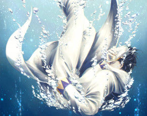 Картинка аниме jojo`s+bizarre+adventure парень вода
