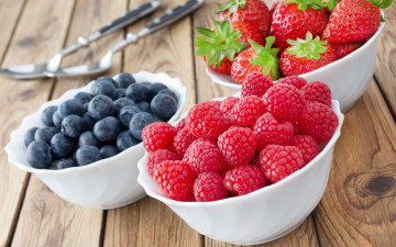 Картинка еда фрукты +ягоды berries raspberry малина клубника fresh blueberry strawberry черника ягоды