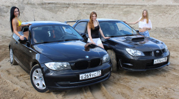 Картинка автомобили -авто+с+девушками девушки авто