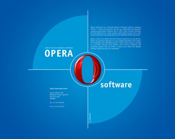 Обои картинки фото nikstone, blue, компьютеры, opera