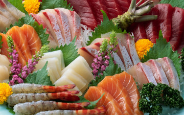 обоя еда, рыба, морепродукты, суши, роллы
