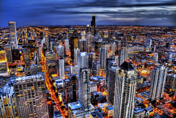 Картинка города Чикаго сша town