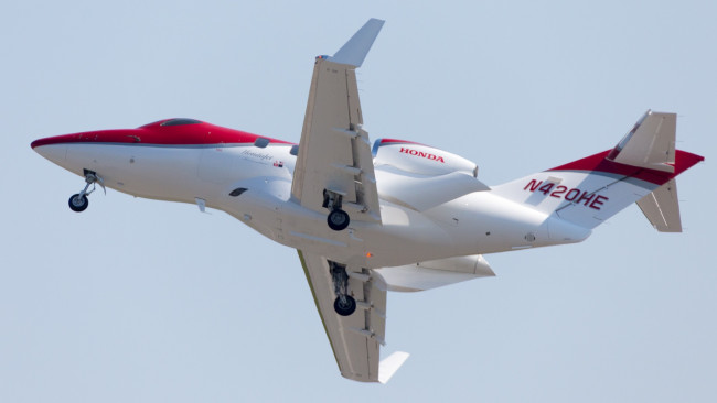 Обои картинки фото honda ha-420 hondajet, авиация, пассажирские самолёты, реактивный, двухмоторный, бизнес, класс