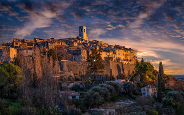 обоя saint-paul-de-vence, france, города, - панорамы