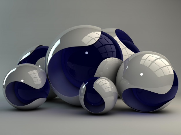 Обои картинки фото 3д графика, шары , balls, шары