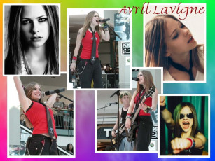 обоя avril, lavigne, музыка