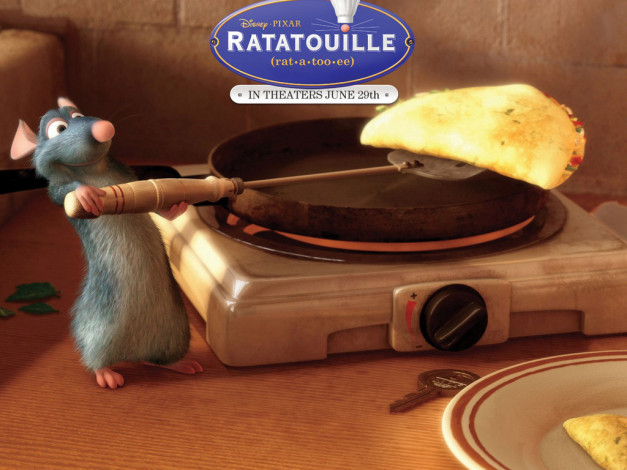 Обои картинки фото мультфильмы, ratatouille