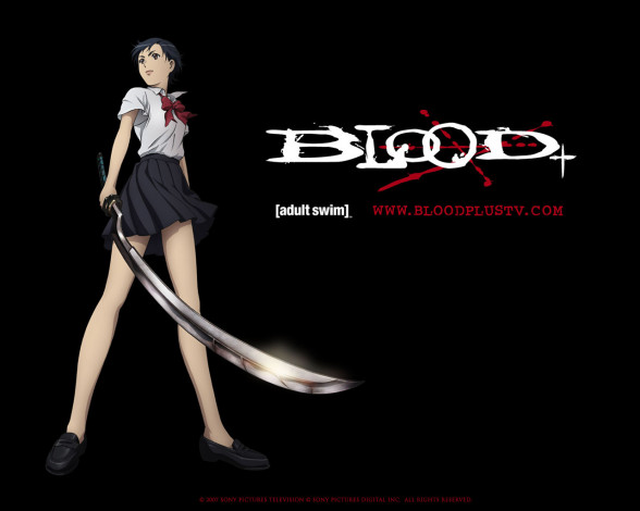 Обои картинки фото bloodplus, аниме, blood 