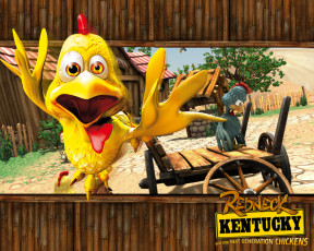Картинка видео игры redneck kentucky and the next generation chickens