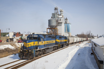 Картинка техника поезда локомотив рельсы железная состав дорога