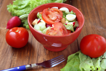 Картинка еда салаты +закуски томаты помидоры