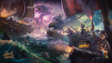 Картинка видео+игры sea+of+thieves приключения action адвенчура sea of thieves