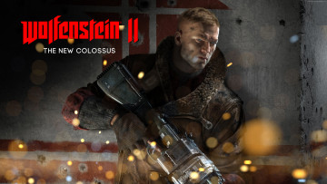 обоя wolfenstein ii,  the new colossus, видео игры, action, шутер, wolfenstein, ii, the, new, colossus