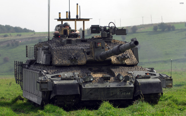 Обои картинки фото танки, техника, военная техника, основной, англия, challenger, 2, боевой, танк