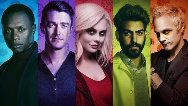 Обои картинки фото кино фильмы, izombie , сериал, коллаж