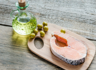 Картинка еда рыба +морепродукты +суши +роллы масло оливки свежая форель