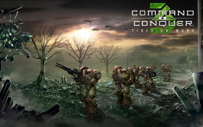 Обои картинки фото command, conquer, tiberium, wars, видео, игры