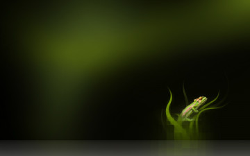 Картинка 3д графика animals животные тёмный ящерица