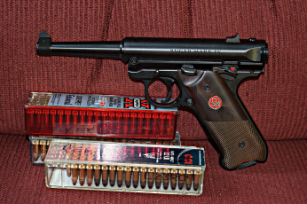 обоя ruger mkiv standard, оружие, пистолеты, ствол