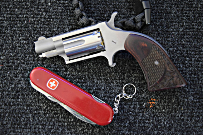 Обои картинки фото naa 22 mag, оружие, револьверы, ствол