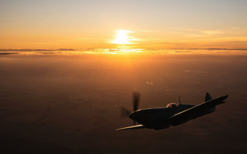 Картинка авиация боевые+самолёты raf spitfire