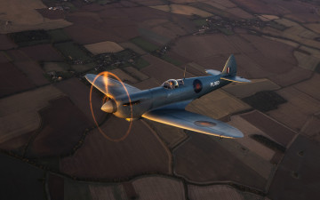 Картинка авиация боевые+самолёты spitfire raf
