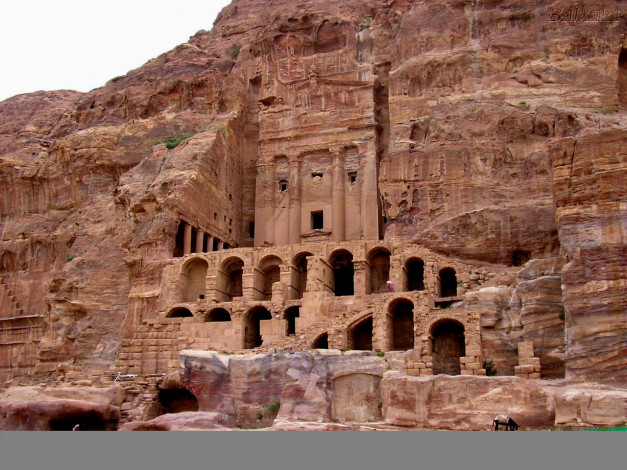 Обои картинки фото иордания, города, исторические, архитектурные, памятники