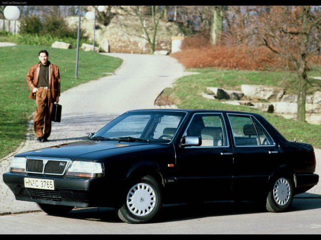 Обои картинки фото lancia, thema, 1984, автомобили