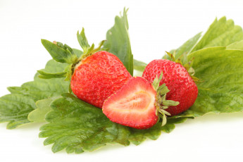 Картинка еда клубника земляника ягоды