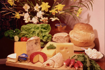 Картинка еда сырные изделия сыр хлеб