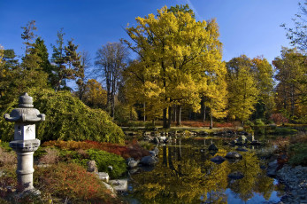 Картинка wroclaw poland японский сад природа парк