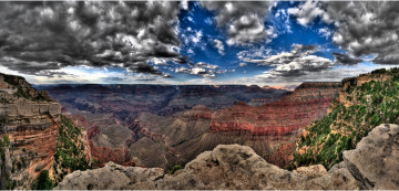 Картинка grand canyon panorama природа горы каньон панорама