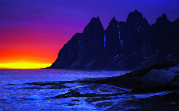 обоя sunset, colors, природа, восходы, закаты, закат, краски