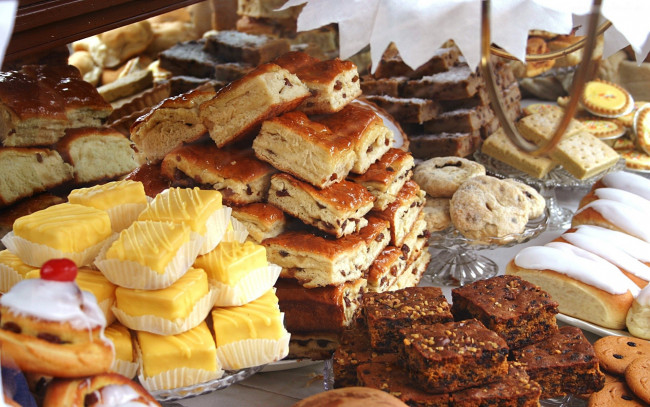Обои картинки фото еда, пирожные, кексы, печенье