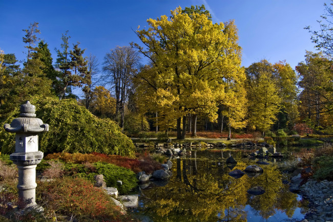 Обои картинки фото wroclaw, poland, японский, сад, природа, парк