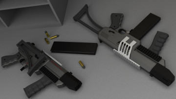 Картинка оружие 3d фон пистолеты патроны