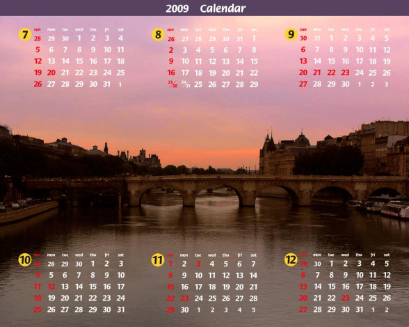 Обои картинки фото календари, города