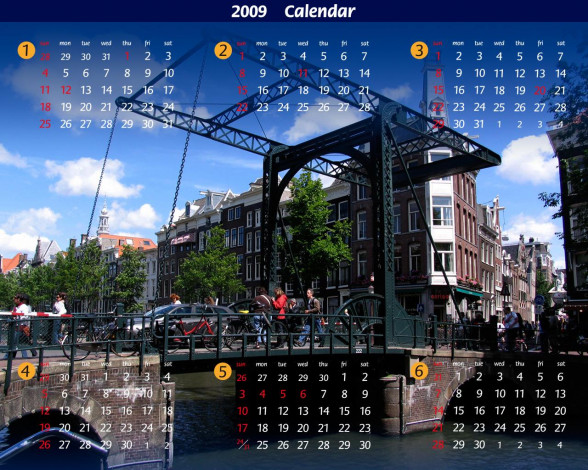 Обои картинки фото календари, города