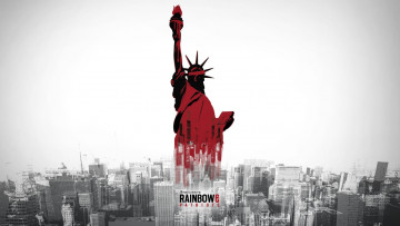 Картинка видео игры tom clancy`s rainbow patriots статуя город