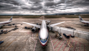 Картинка boeing 777 авиация пассажирские самолёты лайнер терминал аэропорт