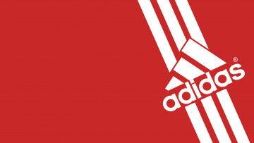 Картинка бренды adidas красный