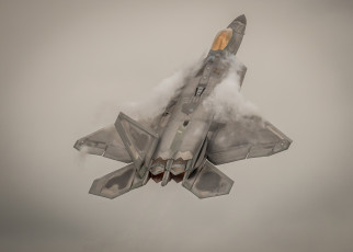 Картинка f-22 авиация боевые+самолёты истребитель