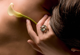 Картинка разное украшения аксессуары веера цветок кольцо волосы рука