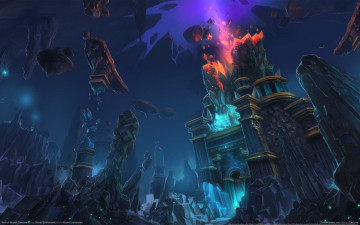 Картинка world of warcraft cataclysm видео игры взрыв