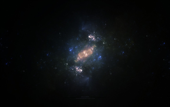 Обои картинки фото космос, галактики, туманности, emptiness, nebula, space, звезды, бесконечность
