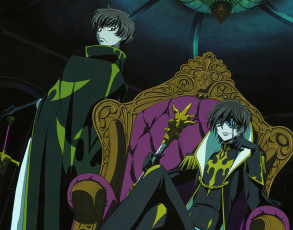 обоя аниме, code geass, код, гиасс