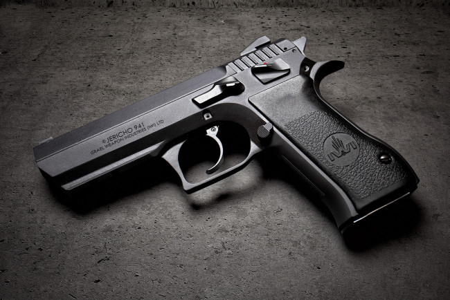 Обои картинки фото iwi jericho 941, оружие, пистолеты, ствол