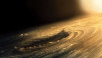 Картинка юпитер космос атмосфера облака планета вселенная поверхность пространство буря