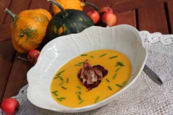 Картинка автор varvarra еда первые блюда салфетка тарелка суп тыквы